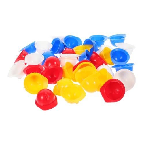 SKISUNO 40Stücke Mini Schutzhelm Für Puppen Kunststoff Bauhut Dekoration Für Fantasievolles Und Puppenhaus Zubehör SKISUNO 40Stücke Mini Schutzhelm Für Puppen Kunststoff Bauhut Dekoration Für Fantasievolles Und Puppenhaus Zubehör von SKISUNO