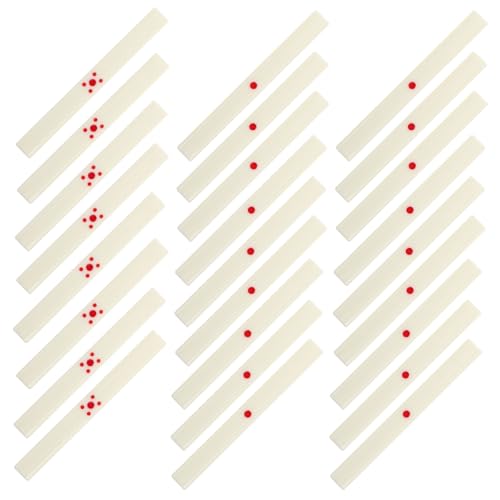 SKISUNO 44 Stück Teiliges Mahjong Zählstäbe Tragbares Zubehör für Chinesische Mahjong Spiele Stilvoll Gestaltete Punktesticks Langlebig und Präzise Gefertigt für Familien und von SKISUNO