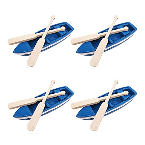 SKISUNO 4Sätze Boot Modell aus Teiliges DIY Dekorationskit für Strand und Ozeanszenen Miniaturverzierung für Puppenhäuser SKISUNO 4Sätze Boot Modell aus Teiliges DIY Dekorationskit für Strand und Ozeanszenen Miniaturverzierung für Puppenhäuser von SKISUNO
