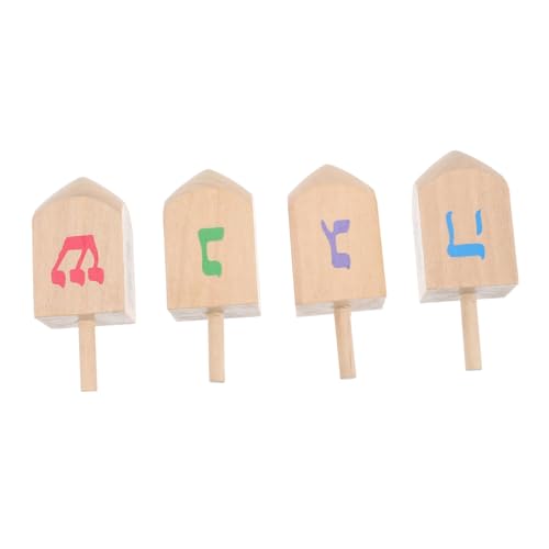 SKISUNO 4Stücke Holz Gyro Spielzeuge für Farbenfrohe Tops Handkoordination für Jungen und Geburtstagsfeiern SKISUNO 4Stücke Holz Gyro Spielzeuge für Farbenfrohe Tops Handkoordination für Jungen und Geburtstagsfeiern von SKISUNO