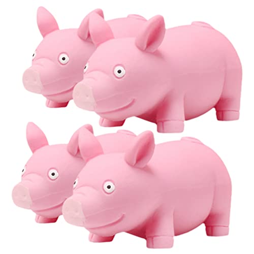 SKISUNO 4pcs Schweinsstressspielzeug Schweineförmiges Dehnbares Spielzeug Entzückende Stressspielzeug Kinderparty Bevorzugt Stressspielzeug SKISUNO 4pcs Schweinsstressspielzeug Schweineförmiges Dehnbares Spielzeug Entzückende Stressspielzeug Kinderparty Bevorzugt Stressspielzeug von SKISUNO