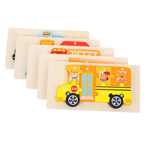 SKISUNO 5 Sätze Kinderpuzzle Holz Lernspielzeug mit Glatten Kanten Pädagogisches Steckspielzeug für Hand Auge Koordination und Kognitive Fähigkeiten Holzspielzeug für Jungen Mädchen SKISUNO 5 Sätze Kinderpuzzle Holz Lernspielzeug mit Glatten Kanten Pädagogisches Steckspielzeug für Hand Auge Koordination und Kognitive Fähigkeiten Holzspielzeug für Jungen Mädchen von SKISUNO