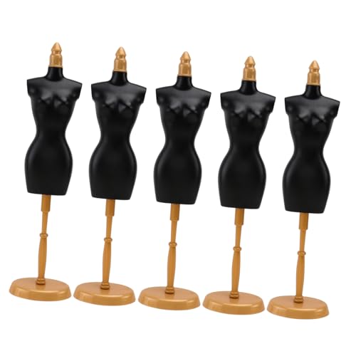 SKISUNO 5 Stück Abnehmbare Puppenkleiderständer aus Umweltfreundlichem Kunststoff Stabiler Puppenhalter für Kleidungsdisplay Verstellbarer Puppenständer für DIY Modell und Puppenzubehör SKISUNO 5 Stück Abnehmbare Puppenkleiderständer aus Umweltfreundlichem Kunststoff Stabiler Puppenhalter für Kleidungsdisplay Verstellbarer Puppenständer für DIY Modell und Puppenzubehör von SKISUNO