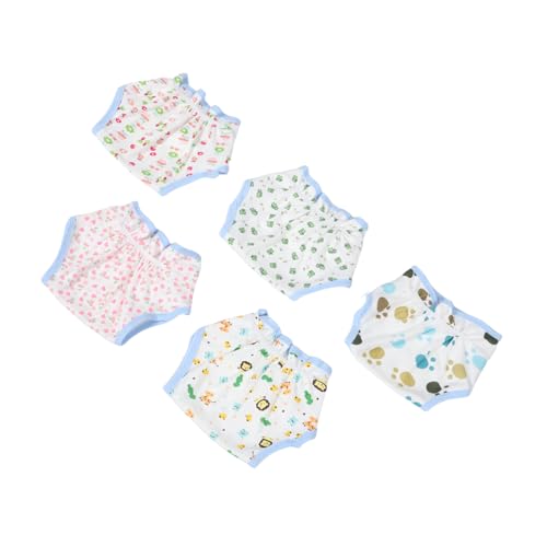SKISUNO 5-teiliges Verstellbares Puppenwindel-Set Aus Baumwolle, Wiederverwendbar, Waschbar, Realistische Babypuppenwindeln, Kleidung, Puppenhauszubehör, Rollenspiel-unterwäsche, SKISUNO 5-teiliges Verstellbares Puppenwindel-Set Aus Baumwolle, Wiederverwendbar, Waschbar, Realistische Babypuppenwindeln, Kleidung, Puppenhauszubehör, Rollenspiel-unterwäsche, von SKISUNO