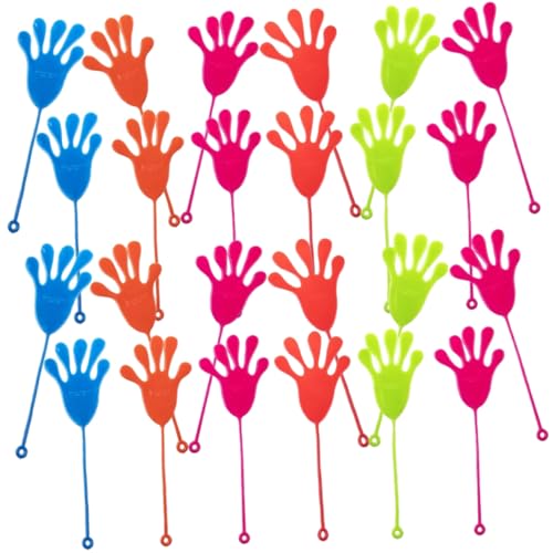 SKISUNO 50 Stück Teiliges Elastisches Wandkletter Klebrige Bunte Klatschhände als Party mitgebsel Sicherer Langlebiger Spaß für Geburtstage und Festtage Zufällige Farbe Zufällige Farbe SKISUNO 50 Stück Teiliges Elastisches Wandkletter Klebrige Bunte Klatschhände als Party mitgebsel Sicherer Langlebiger Spaß für Geburtstage und Festtage Zufällige Farbe Zufällige Farbe von SKISUNO