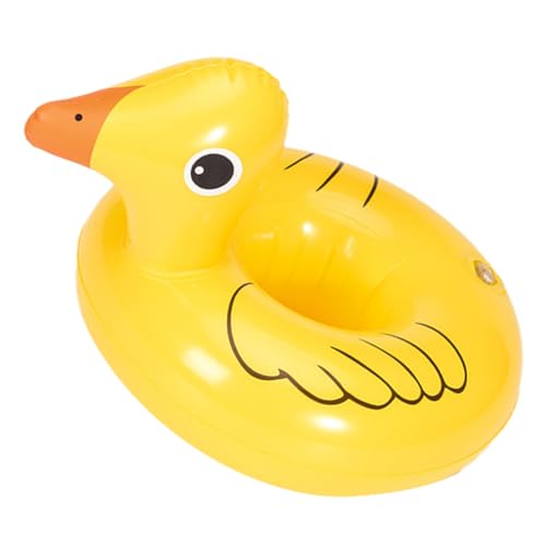 SKISUNO 5Stücke Aufblasbare PVC Getränkeuntersetzer Entenform Poolbecherhalter Für Getränke Gelb Stabil Und Langlebig Für Sommeraktivitäten SKISUNO 5Stücke Aufblasbare PVC Getränkeuntersetzer Entenform Poolbecherhalter Für Getränke Gelb Stabil Und Langlebig Für Sommeraktivitäten von SKISUNO
