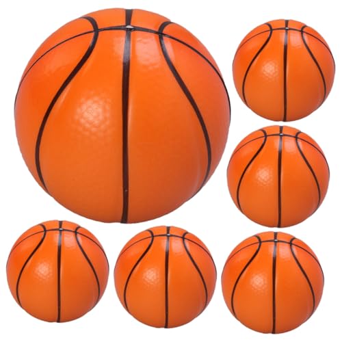 SKISUNO 6 Stück Mini Basketball Stressbälle Schaumstoffbälle für Party Stressabbau für Erwachsene und Sportliebhaber SKISUNO 6 Stück Mini Basketball Stressbälle Schaumstoffbälle für Party Stressabbau für Erwachsene und Sportliebhaber von SKISUNO