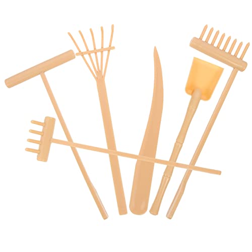 SKISUNO 6 Stück Zen Garten Zubehör Teiliges Rechen Werkzeug für Sandtisch Hochwertige Harke für Kreative DIY Projekte Meditation und Dekoration im Japanischen Stil für Zuhause und Büro SKISUNO 6 Stück Zen Garten Zubehör Teiliges Rechen Werkzeug für Sandtisch Hochwertige Harke für Kreative DIY Projekte Meditation und Dekoration im Japanischen Stil für Zuhause und Büro von SKISUNO