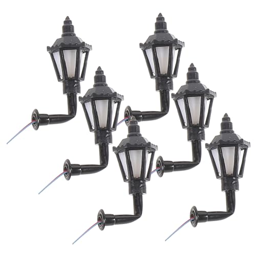 SKISUNO 6Stücke DIY Wandleuchte Teiliges Modell für Hausdekoration Warmes Licht Langlebig und Wetterbeständig für Garten und Innenräume SKISUNO 6Stücke DIY Wandleuchte Teiliges Modell für Hausdekoration Warmes Licht Langlebig und Wetterbeständig für Garten und Innenräume von SKISUNO
