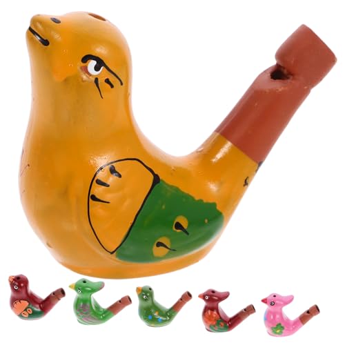 SKISUNO 6Stücke Keramik Vogelpfeifen Wasservogelpfeifen für Einfach für Kleinkinder und Partys Abwechslungsreiche Designs SKISUNO 6Stücke Keramik Vogelpfeifen Wasservogelpfeifen für Einfach für Kleinkinder und Partys Abwechslungsreiche Designs von SKISUNO