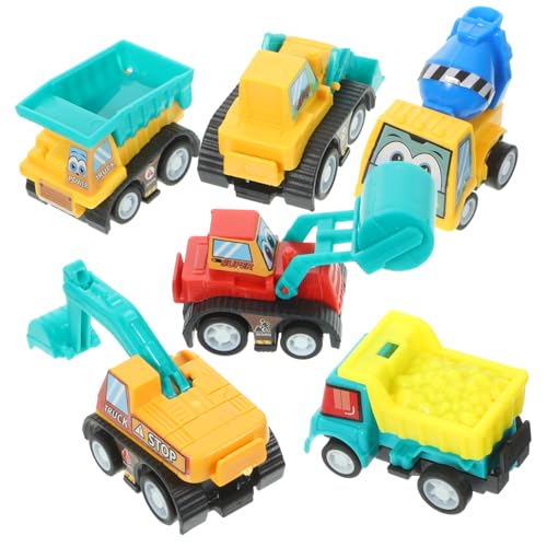 SKISUNO 6stücke Teiliges Mini Rückziehautos Für Junge Mädchen Bunte Spielzeugfahrzeuge Aus Für Jungen Und Mädchen Fördert Die Kreativität Und Motorik von SKISUNO