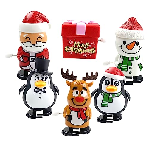 SKISUNO Weihnachts-aufziehspielzeug Für Kinder 6er Set Weihnachtsmann Aufziehspielzeug Lustige Tragbare Spielzeuge Für Weihnachten Ideale Party Und Mitbringsel Für Weihnachtsaufziehspielzeug SKISUNO Weihnachts-aufziehspielzeug Für Kinder 6er Set Weihnachtsmann Aufziehspielzeug Lustige Tragbare Spielzeuge Für Weihnachten Ideale Party Und Mitbringsel Für Weihnachtsaufziehspielzeug von SKISUNO