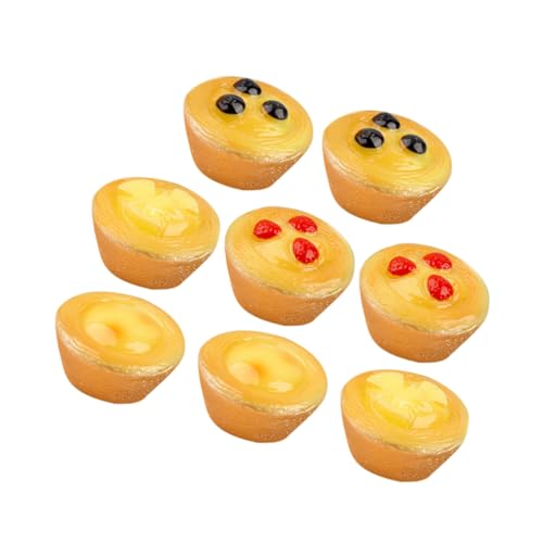 SKISUNO 8 Stück Teiliges Küchen Spielzeugset mit Egg Tart Modellen Realistische Dekoration für Puppenhaus und Rollenspiele für Kreative Spielstunden und Fotografie SKISUNO 8 Stück Teiliges Küchen Spielzeugset mit Egg Tart Modellen Realistische Dekoration für Puppenhaus und Rollenspiele für Kreative Spielstunden und Fotografie von SKISUNO