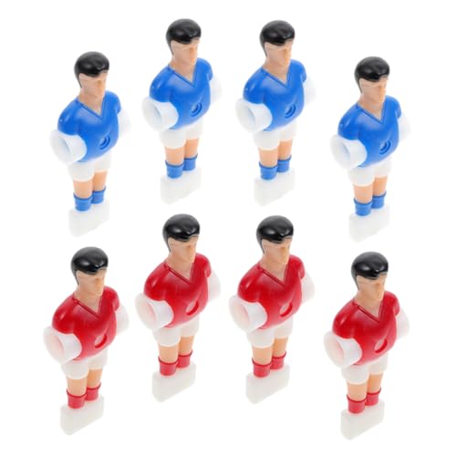 SKISUNO 8 Stück Teiliges Tischfußball Zubehör Harz Fußballspieler Figuren in Rot und Blau Präzise Foosball Ersatzteile für Kicker Tischfußball Spielspaß Langlebige Spielermodelle SKISUNO 8 Stück Teiliges Tischfußball Zubehör Harz Fußballspieler Figuren in Rot und Blau Präzise Foosball Ersatzteile für Kicker Tischfußball Spielspaß Langlebige Spielermodelle von SKISUNO
