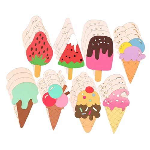 SKISUNO 80 Stück Eiscreme Chips Bingo Creme Mit Formen Geburtstagsthema Kegelstäbchen Ausschnitte Requisitenscheiben Unlackiert Rosa Etikett Tafelaufsatz DIY Malerei SKISUNO 80 Stück Eiscreme Chips Bingo Creme Mit Formen Geburtstagsthema Kegelstäbchen Ausschnitte Requisitenscheiben Unlackiert Rosa Etikett Tafelaufsatz DIY Malerei von SKISUNO