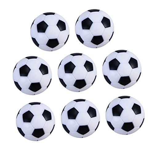 SKISUNO 8Stücke Fußballspielzeuge Weiß Tischfußbälle für Tischfußball Ersatzbälle mit Durchmesser Zubehör für Standard Fußballtische SKISUNO 8Stücke Fußballspielzeuge Weiß Tischfußbälle für Tischfußball Ersatzbälle mit Durchmesser Zubehör für Standard Fußballtische von SKISUNO