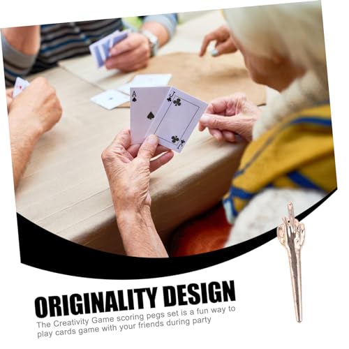 SKISUNO 9 Stück Teiliges Karten und Brettspiel Zählstecker aus Stabilem Harz Lustige Fingerform für Einfaches Punktezählen bei Gesellschaftsspielen Zubehör für Cribbage und Kartenspiele SKISUNO 9 Stück Teiliges Karten und Brettspiel Zählstecker aus Stabilem Harz Lustige Fingerform für Einfaches Punktezählen bei Gesellschaftsspielen Zubehör für Cribbage und Kartenspiele von SKISUNO