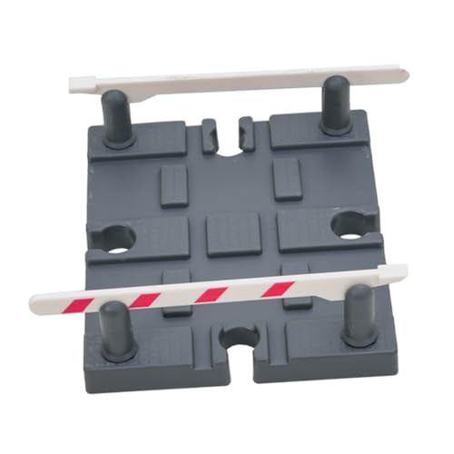 SKISUNO Abs Bahnsteiggleis Zubehör Zugabsperrung Modell Eisenbahn Geländerbarriere Realistisch Stabil Sicher für Kreative Spielszenen SKISUNO Abs Bahnsteiggleis Zubehör Zugabsperrung Modell Eisenbahn Geländerbarriere Realistisch Stabil Sicher für Kreative Spielszenen von SKISUNO