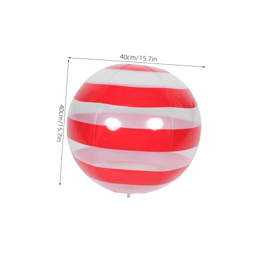 SKISUNO Aufblasbarer Wasserball Für Strand- Und Poolpartys Im Freien. Leichter Ball Zum Einfachen Aufblasen Und Entleeren Für Alle Altersgruppen. von SKISUNO