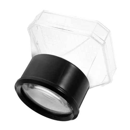SKISUNO Beobachtungsbox mit Vergrößerungsglas für Insekten und Natur Mittlere Leicht Tragbar Multifunktionaler Lupenbehälter für Outdoor und Wissenschaftsexperimente von SKISUNO