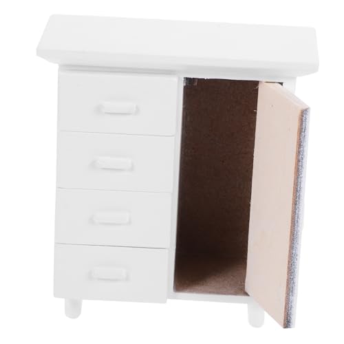 SKISUNO Bücherregal aus Holz für Puppenhaus Dekoratives Mini Schrankmöbel Puppenhaus Zubehör für Kindergeburtstage und Feste Robust und Langlebig Weiße Farbe SKISUNO Bücherregal aus Holz für Puppenhaus Dekoratives Mini Schrankmöbel Puppenhaus Zubehör für Kindergeburtstage und Feste Robust und Langlebig Weiße Farbe von SKISUNO