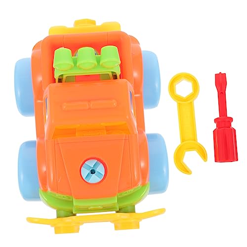 SKISUNO 1 Set Zerlegbares Auto Für Kinder Jungen Und Mädchen Autospielzeug Handwerkskunst Und Einfache Montage Zufällige Farbe von SKISUNO