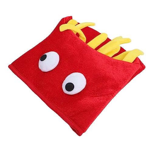 SKISUNO Halloween Karneval Party Hut Französisch Frites Form Kopfbedeckung Plüsch Cosplay Kopfbedeckung SKISUNO Halloween Karneval Party Hut Französisch Frites Form Kopfbedeckung Plüsch Cosplay Kopfbedeckung von SKISUNO