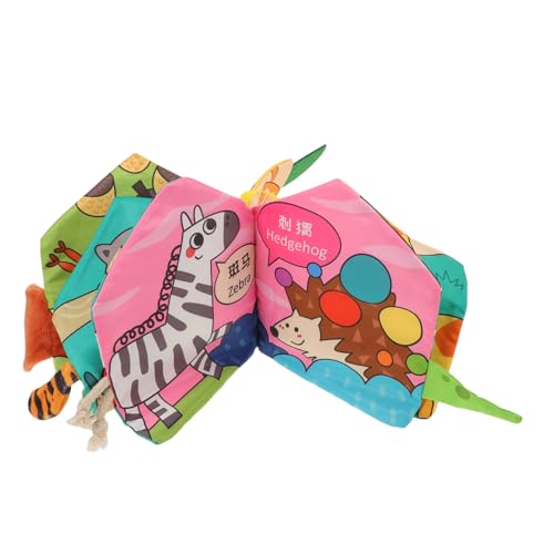 SKISUNO Crinkle Cloth Book für Junge Mädchen Monate Interaktives Reißfestes Lernspielzeug mit Bunten Farben zur Frühkindlichen Entwicklung Leicht zu Reinigen Fördert Hand Auge Koordination SKISUNO Crinkle Cloth Book für Junge Mädchen Monate Interaktives Reißfestes Lernspielzeug mit Bunten Farben zur Frühkindlichen Entwicklung Leicht zu Reinigen Fördert Hand Auge Koordination von SKISUNO