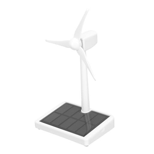 SKISUNO DIY Solar Windmühlenmodell Für Experimentierkasten Physikkenntnissen Und Analysefähigkeiten Tragbar Und Sicher Für Kleinen Hände Für Kreative von SKISUNO