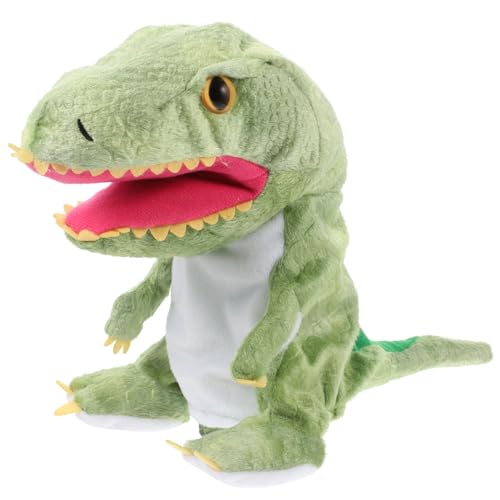 SKISUNO Dinosaurier Handspielzeug Lustige Tyrannosaurus Handpuppe aus Plüsch für Rollenspiele und Kreative Spiele Fördert Selbstbewusstsein und Hand Augen Koordination SKISUNO Dinosaurier Handspielzeug Lustige Tyrannosaurus Handpuppe aus Plüsch für Rollenspiele und Kreative Spiele Fördert Selbstbewusstsein und Hand Augen Koordination von SKISUNO