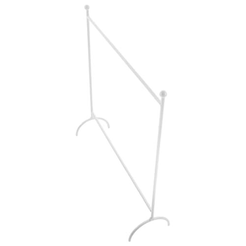 SKISUNO Doll Kleiderbügel Rack aus Metall Miniatur Kleiderständer für Puppenbekleidung Robust und Sicher für Puppenhaus Zubehör SKISUNO Doll Kleiderbügel Rack aus Metall Miniatur Kleiderständer für Puppenbekleidung Robust und Sicher für Puppenhaus Zubehör von SKISUNO