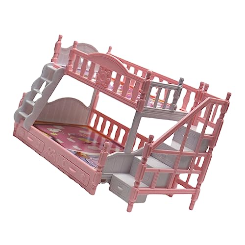 SKISUNO Doppelstockbett Mini Für Puppen Aus Hochwertigem Leicht Und Langlebig Für Mini Puppenhaus Möbel Kreative DIY Projekte von SKISUNO