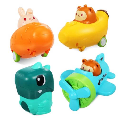 SKISUNO Baby-Spielzeug Drückspielzeug Autos Für Kleinkinder Lustige Dinosaurier Und Tierautos Aus Lernspielzeug Für Kleine Inklusive Dinos Flugzeug Und Gemüseauto Kleinkind Spielzeug SKISUNO Baby-Spielzeug Drückspielzeug Autos Für Kleinkinder Lustige Dinosaurier Und Tierautos Aus Lernspielzeug Für Kleine Inklusive Dinos Flugzeug Und Gemüseauto Kleinkind Spielzeug von SKISUNO