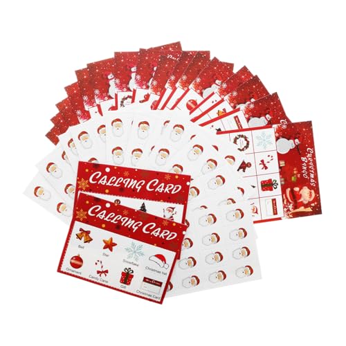 SKISUNO Entwicklung Weihnachts Bingo Spielkarten Party Spielkarten Party Weihnachts Bingo Spielkarten Heimbedarf SKISUNO Entwicklung Weihnachts Bingo Spielkarten Party Spielkarten Party Weihnachts Bingo Spielkarten Heimbedarf von SKISUNO