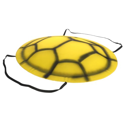 SKISUNO Eva Turtle Shell Kostüm für Erwachsene Lustige und Vielseitige Verkleidung für Halloween Karneval und Rollenspiele Leuchtendes Gelb Einzigartiges Design von SKISUNO