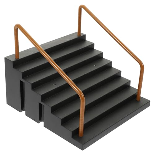 SKISUNO Finger Skateboard Park Requisite aus Robustem Mini Skateboard Zubehör für Fingerkoordinationstraining Kreatives für Anfänger und Junge Mädchen Langlebig und Sicher von SKISUNO