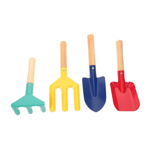 SKISUNO Gartengeräte Für Junge Mädchen Gartenrechen Schaufel Gabel Outdoor-werkzeugset Gartenaktivitäten Pflanzwerkzeug Junge Mädchen-grabespielzeug Gartenset Für Schulen von SKISUNO