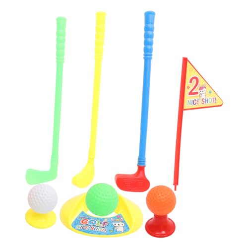 SKISUNO Golfset mit Bunten Kunststoffspielzeugen Pädagogisches Indoor Outdoor Mini Golfspielzeug Fördert Motorische Fähigkeiten und Eltern Junge Mädchen Interaktion Leicht Zufällige Farbe SKISUNO Golfset mit Bunten Kunststoffspielzeugen Pädagogisches Indoor Outdoor Mini Golfspielzeug Fördert Motorische Fähigkeiten und Eltern Junge Mädchen Interaktion Leicht Zufällige Farbe von SKISUNO