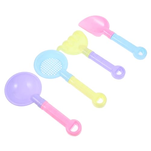 SKISUNO Tragbares Strandschaufel-Spielzeug für Kinder 4er-Set für Strand Garten Spielplatz Kinder Grabwerkzeug Kinder-Strandspielzeug SKISUNO Tragbares Strandschaufel-Spielzeug für Kinder 4er-Set für Strand Garten Spielplatz Kinder Grabwerkzeug Kinder-Strandspielzeug von SKISUNO