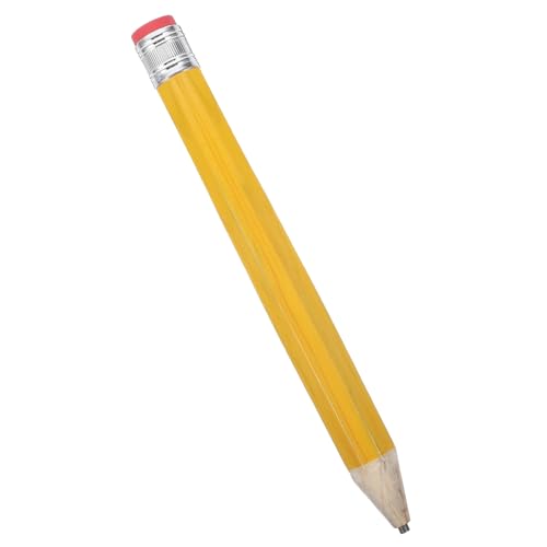 SKISUNO Großer Schreibstift Jumbo Bleistifte Großer Neuartiger Bleistift mit Radiergummi Riesenbleistift Cartoon Stifte Großes Bezauberndes Holzbearbeitungsspielzeug zum Schreiben SKISUNO Großer Schreibstift Jumbo Bleistifte Großer Neuartiger Bleistift mit Radiergummi Riesenbleistift Cartoon Stifte Großes Bezauberndes Holzbearbeitungsspielzeug zum Schreiben von SKISUNO