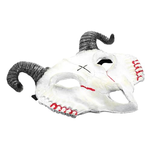 SKISUNO Gruselige Ziegen Maske Halloween Kostüm Maske Tierisches Partyaccessoire für Karneval Maskerade und Fasching SKISUNO Gruselige Ziegen Maske Halloween Kostüm Maske Tierisches Partyaccessoire für Karneval Maskerade und Fasching von SKISUNO