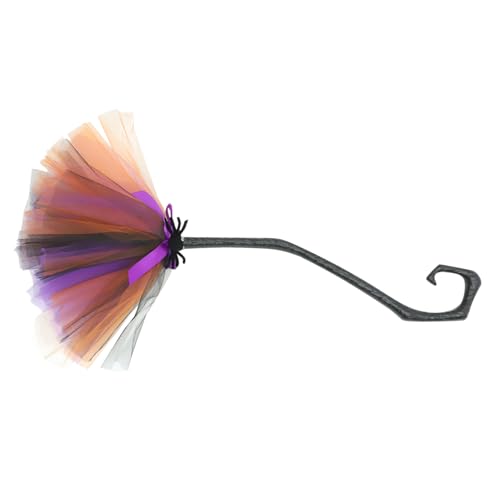 SKISUNO Halloween Hexenbesen Deko und Cosplay Requisite Strapazierfähig und Realistisch für Halloween-Party Kostümfest Hexen-Mottoparty Bühnenauftritte und Maskerade von SKISUNO