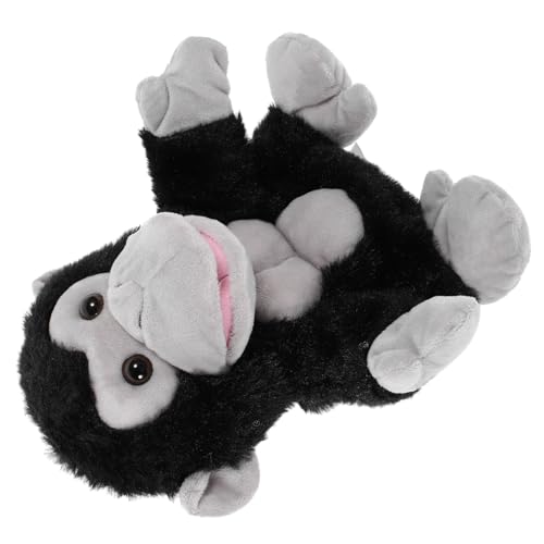 SKISUNO Handpuppe Gorilla aus Plüsch Interaktive Tier Handpuppe für Fördert Eltern Interaktion für Geschichtenerzählen und Sprachentwicklung SKISUNO Handpuppe Gorilla aus Plüsch Interaktive Tier Handpuppe für Fördert Eltern Interaktion für Geschichtenerzählen und Sprachentwicklung von SKISUNO