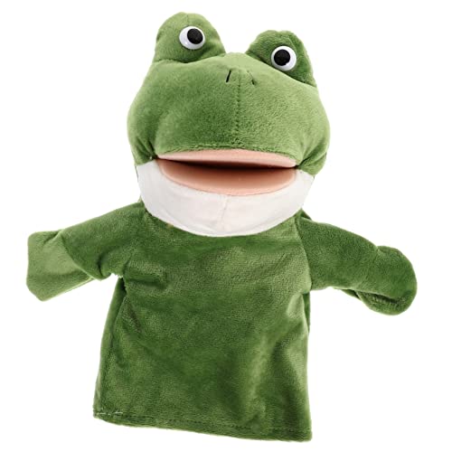 SKISUNO Handpuppenspielzeug für Interaktive Tier Handpuppe aus Plüsch für Geschichtenerzählen und Rollenspiele Eltern Junge Mädchen Cartoon Frosch Design SKISUNO Handpuppenspielzeug für Interaktive Tier Handpuppe aus Plüsch für Geschichtenerzählen und Rollenspiele Eltern Junge Mädchen Cartoon Frosch Design von SKISUNO