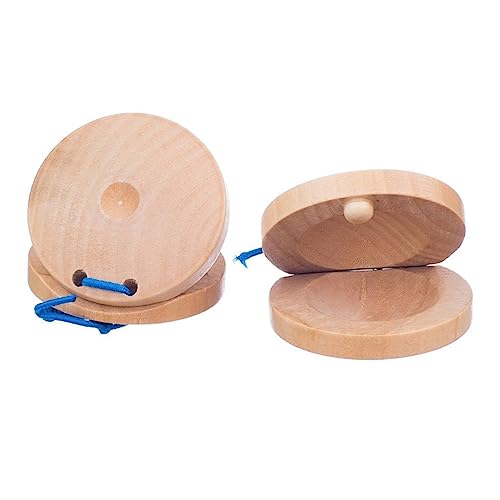 SKISUNO Holz Finger Kastagnetten für Pädagogisches Musikinstrument Hand Auge Koordination und Hörfähigkeit Natürlichem Holz für Frühkindliche Bildung Zufällige Farbe Zufällige Farbe SKISUNO Holz Finger Kastagnetten für Pädagogisches Musikinstrument Hand Auge Koordination und Hörfähigkeit Natürlichem Holz für Frühkindliche Bildung Zufällige Farbe Zufällige Farbe von SKISUNO
