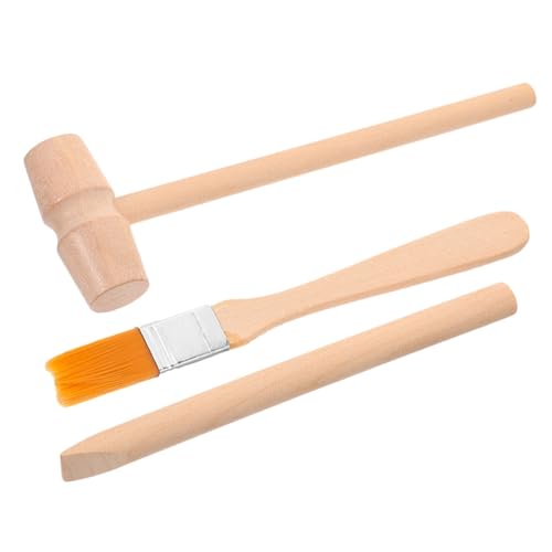 SKISUNO Holz Grabwerkzeug für Teilig mit Hammer Meißel Pinsel Kindgerechtes DIY Ausgrabungsspielzeug für Kleinkinder Fördert Kognitive Fähigkeiten und Praktisches SKISUNO Holz Grabwerkzeug für Teilig mit Hammer Meißel Pinsel Kindgerechtes DIY Ausgrabungsspielzeug für Kleinkinder Fördert Kognitive Fähigkeiten und Praktisches von SKISUNO