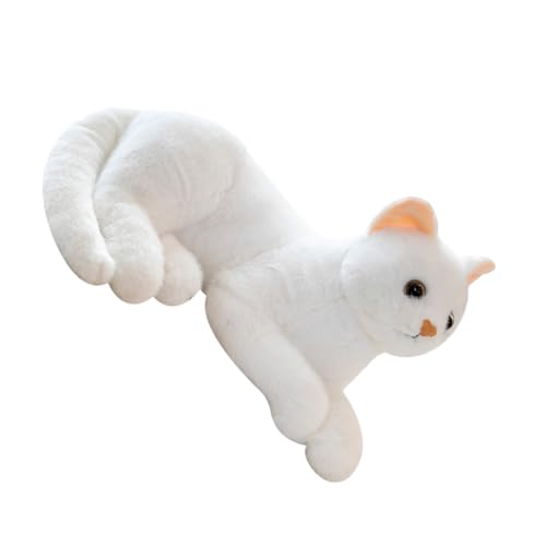 SKISUNO Kuscheltier Ausgestopfte Plüschkatze für Heimdekoration Lebensechte Katzenpuppe für Katzenliebhaber und Verarbeitet SKISUNO Kuscheltier Ausgestopfte Plüschkatze für Heimdekoration Lebensechte Katzenpuppe für Katzenliebhaber und Verarbeitet von SKISUNO