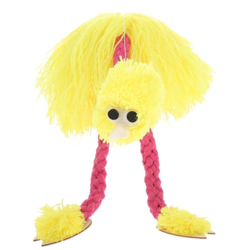 SKISUNO Marionetten Für Handgefertigte Tiermarionette Im Design Eines Straußes Interaktives Puppenspielzeug Zur Kreativer Kinderspiele von SKISUNO