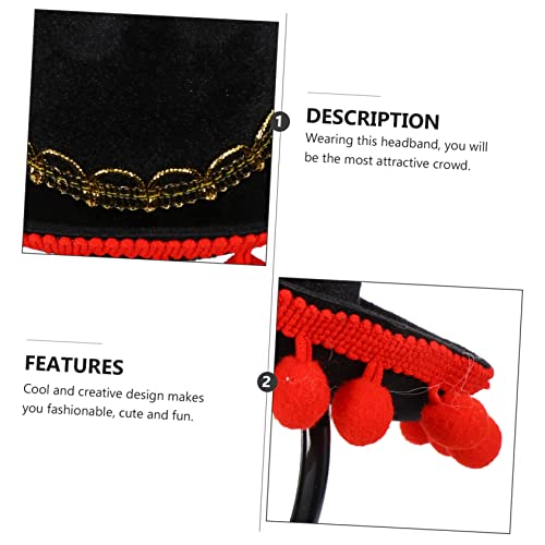 SKISUNO Mexikanisches Haarband Kopfschmuck Verstellbarer Boho Haarreifen Leichtes Lichtbeständiges Material für Karneval Partys und Festivals Zubehör für Damen SKISUNO Mexikanisches Haarband Kopfschmuck Verstellbarer Boho Haarreifen Leichtes Lichtbeständiges Material für Karneval Partys und Festivals Zubehör für Damen von SKISUNO