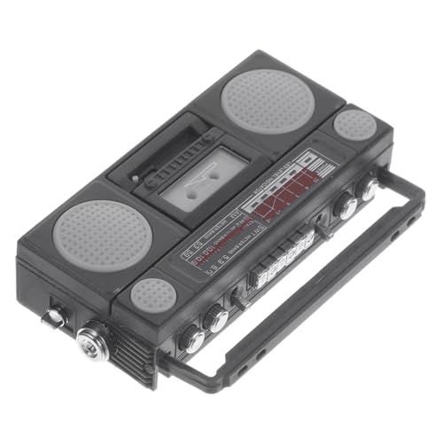 SKISUNO Mini Radio Modell für Puppenhaus Dekoration Retro für Wohnzimmer und Esszimmer Farbenfrohes Accessoire für Kreative Spielhäuser SKISUNO Mini Radio Modell für Puppenhaus Dekoration Retro für Wohnzimmer und Esszimmer Farbenfrohes Accessoire für Kreative Spielhäuser von SKISUNO
